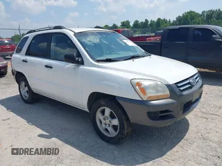 2007 Kia Sportage LX z VIN KNDJF724877333978, wystawiony jako IAAI lot #42405374 z przebiegiem 167 512 mil mil oraz . Historia ofert i sprzedaży dostępna na DreamBid. Obrazek 1.