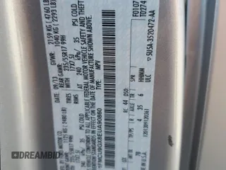 2014 Ford Escape SE with VIN 1FMCU9GX8EUA90860, listed as a Copart auction lot 54197415 with 89,098 mi miles and Salvage Title. Bid and sale history available at DreamBid. Image 13.