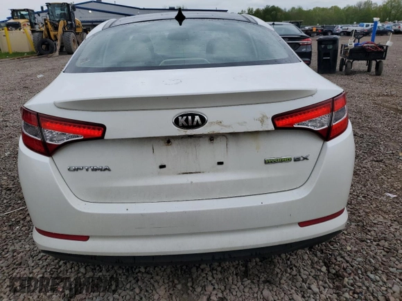 2013 Kia Optima EX with VIN KNAGM4AD4D5057674, listed as a Copart auction lot 57051245 with 171,005 mi miles and Clean title. Bid and sale history available at DreamBid. Image 6.