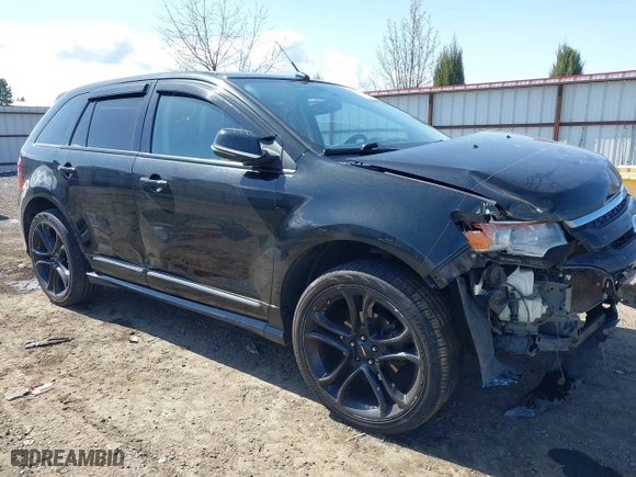 2013 Ford Edge Sport with VIN 2FMDK4AK5DBC08457, listed as a IAAI auction lot 41966286 with 1 mi miles. Bid and sale history available at carsss.com. Image 1.