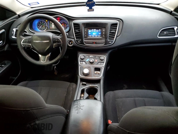 2015 Chrysler 200 Limited with VIN 1C3CCCAB6FN748483, listed as a Copart auction lot 56066135 with 142,359 mi miles and Salvage title. Bid and sale history available at DreamBid. Image 8.
