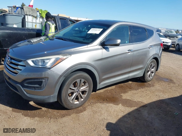 2015 Hyundai Santa Fe Sport with VIN 5XYZT3LB5FG298190, listed as a IAAI auction lot 41840144 with 141,938 mi miles. Bid and sale history available at carsss.com. Image 16.