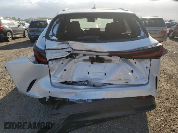 2025 Lexus NX 350 z VIN 2T2AGCEZ4SC061543, wystawiony jako Copart lot #73430474 z przebiegiem 2 747 mil mil oraz Szkoda całkowita • Salvage title. Historia ofert i sprzedaży dostępna na DreamBid. Obrazek 6.