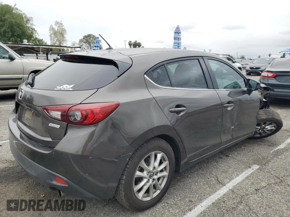 2016 Mazda 3 i Touring with VIN JM1BM1L73G1292047, listed as a Copart auction lot 48329555 with 93,754 mi miles and Salvage Title. Bid and sale history available at DreamBid. Image 3.