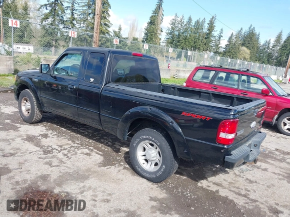 2009 Ford Ranger XLT with VIN 1FTYR44E49PA27292, listed as a IAAI auction lot 42014607 with 120,695 mi miles. Bid and sale history available at carsss.com. Image 3.