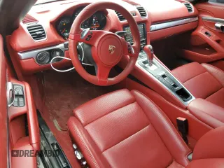 2014 Porsche Boxster z VIN WP0CA2A85EK120088, wystawiony jako Copart lot #61135784 z przebiegiem 24 667 mil mil oraz Szkoda całkowita • Salvage title. Historia ofert i sprzedaży dostępna na DreamBid. Obrazek 8.