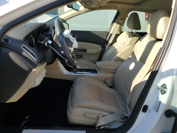 2020 Acura TLX w/Technology Pkg with VIN 19UUB1F54LA012642, listed as a Copart auction lot 46291945 with 52,859 mi miles and Non Repairable. Bid and sale history available at carsss.com. Image 7.