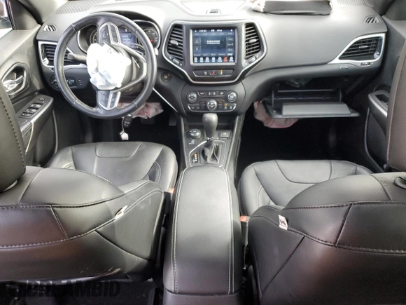 2021 Jeep Cherokee 80th Anniversary with VIN 1C4PJMMX8MD183270, listed as a Copart auction lot 85880334 with 43,225 mi miles and Salvage title. Bid and sale history available at DreamBid. Image 8.