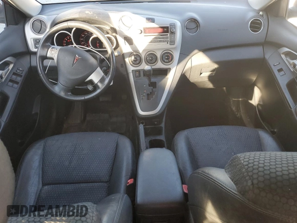 2009 Pontiac Vibe GT with VIN 5Y2SR67049Z461475, listed as a Copart auction lot 82698594 with 169,711 mi miles and Salvage Title. Bid and sale history available at carsss.com. Image 8.
