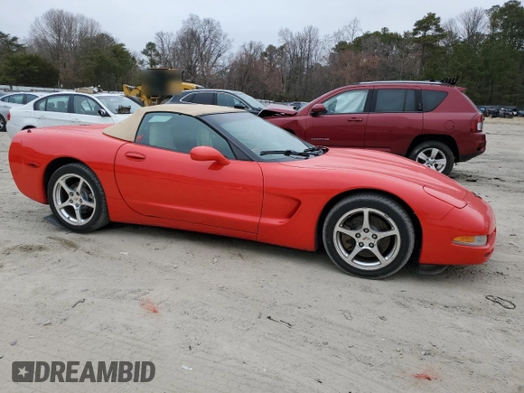 2001 Chevrolet Corvette with VIN 1G1YY32G515105766, listed as a Copart auction lot 48516205 with 118,313 mi miles and Salvage Title. Bid and sale history available at carsss.com. Image 4.