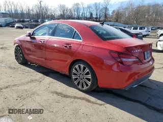 2019 Mercedes-Benz CLA 250 with VIN WDDSJ4GB8KN724289, listed as a Copart auction lot 41453584 with 72,475 mi miles and . Bid and sale history available at DreamBid. Image 2.