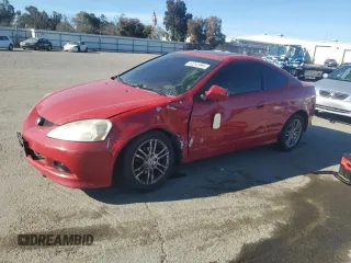 2006 Acura RSX with VIN JH4DC54886S005416, listed as a Copart auction lot 50252995 with 286,902 mi miles and Salvage Title. Bid and sale history available at carsss.com. Image 1.