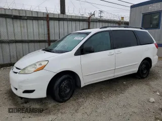 2008 Toyota Sienna CE with VIN 5TDZK23C58S209875, listed as a Copart auction lot 53186155 with 178,116 mi miles and Clean Title. Bid and sale history available at carsss.com. Image 1.