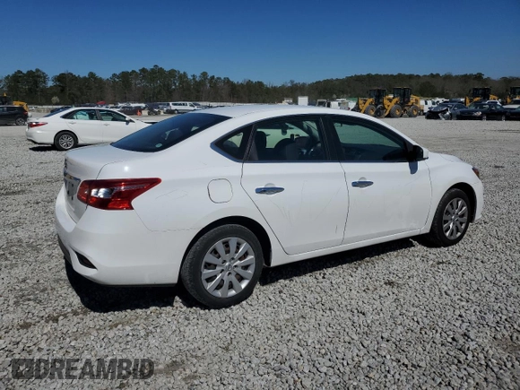 2019 Nissan Sentra SV with VIN 3N1AB7AP4KY206100, listed as a Copart auction lot 48016145 with 153,436 mi miles and Salvage Title. Bid and sale history available at carsss.com. Image 3.