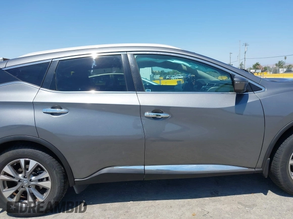 2017 Nissan Murano SL with VIN 5N1AZ2MH5HN202719, listed as a IAAI auction lot 42463161 with 83,692 mi miles and . Bid and sale history available at DreamBid. Image 13.