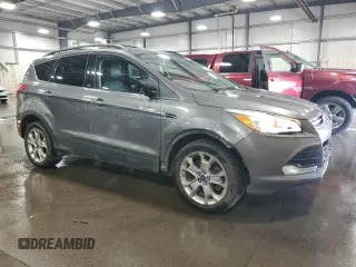 2013 Ford Escape SEL with VIN 1FMCU9HX8DUA34141, listed as a Copart auction lot 59681875 with 182,235 mi miles and Salvage title. Bid and sale history available at DreamBid. Image 4.