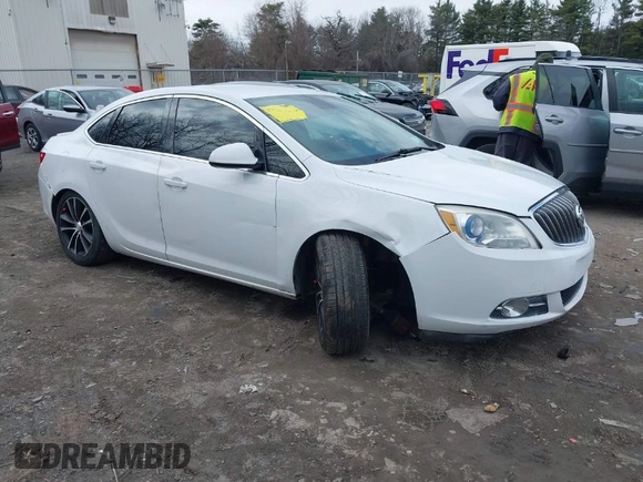 2017 Buick Verano Sport Touring with VIN 1G4PR5SK6H4117842, listed as a IAAI auction lot 41893337 with 107,299 mi miles. Bid and sale history available at carsss.com. Image 1.