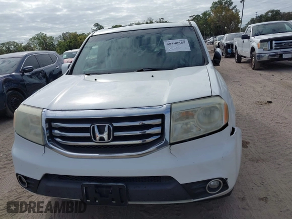 2013 Honda Pilot EX-L with VIN 5FNYF3H70DB043832, listed as a IAAI auction lot 40880885 with 250,712 mi miles and . Bid and sale history available at DreamBid. Image 12.