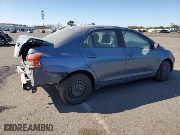 2008 Toyota Yaris with VIN JTDBT923381212344, listed as a Copart auction lot 52312195 with 152,750 mi miles and Salvage Title. Bid and sale history available at carsss.com. Image 3.