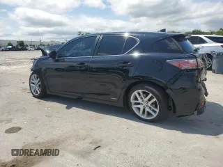 2016 Lexus CT 200h with VIN JTHKD5BH4G2264445, listed as a Copart auction lot 52105855 with 125,995 mi miles and Salvage Title. Bid and sale history available at carsss.com. Image 2.