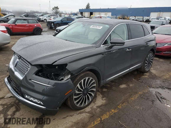 2023 Lincoln Nautilus Black Label z VIN 2LMPJ9JP5PBL25618, wystawiony jako Copart lot #86836234 z przebiegiem 9 783 mil mil oraz Szkoda całkowita • Salvage title. Historia ofert i sprzedaży dostępna na DreamBid. Obrazek 1.