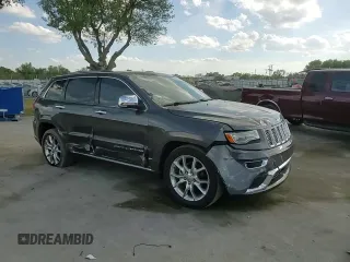 2015 Jeep Grand Cherokee Summit with VIN 1C4RJEJG6FC920316, listed as a Copart auction lot 49051945 with 120,429 mi miles and Salvage title. Bid and sale history available at DreamBid. Image 12.