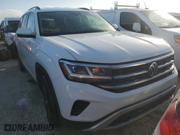 2021 Volkswagen Atlas SE z VIN 1V2DP2CA8MC562311, wystawiony jako Copart lot #76191734 z przebiegiem 34 756 mil mil oraz Szkoda całkowita • Salvage title. Historia ofert i sprzedaży dostępna na DreamBid. Obrazek 5.
