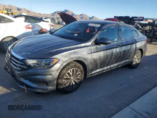2019 Volkswagen Jetta S z VIN 3VWCB7BU7KM142326, wystawiony jako Copart lot #41629695 z przebiegiem 69 237 mil mil oraz Szkoda całkowita • Salvage title. Historia ofert i sprzedaży dostępna na DreamBid. Obrazek 1.
