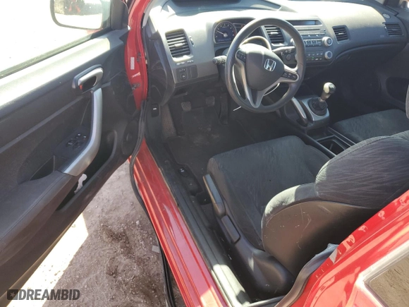 2008 Honda Civic Cpe EX with VIN 2HGFG11898H581443, listed as a Copart auction lot 41733985 with 97,608 mi miles and Salvage Title. Bid and sale history available at carsss.com. Image 8.