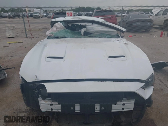 2019 Ford Mustang EcoBoost with VIN 1FA6P8THXK5120597, listed as a IAAI auction lot 42404666 with 37,968 mi miles and . Bid and sale history available at DreamBid. Image 13.