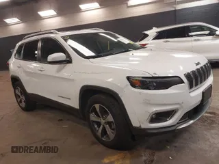 2019 Jeep Cherokee Limited with VIN 1C4PJMDX6KD306142, listed as a IAAI auction lot 41894014 with 71,762 mi miles. Bid and sale history available at carsss.com. Image 1.