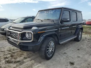 2023 Mercedes-Benz G 550 with VIN W1NYC6BJ8PX461153, listed as a Copart auction lot 76098844 with 15,367 mi miles and Non Repairable. Bid and sale history available at carsss.com. Image 1.