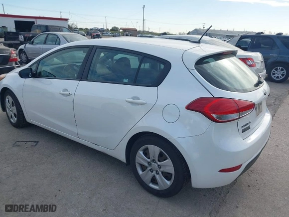 2016 Kia Forte 5-Door LX with VIN KNAFK5A89G5584902, listed as a IAAI auction lot 41703843 with 254,827 mi miles. Bid and sale history available at carsss.com. Image 3.