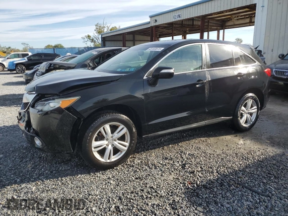 2015 Acura RDX Tech Pkg with VIN 5J8TB4H5XFL013877, listed as a Copart auction lot 48183875 with 92,081 mi miles and Salvage Title. Bid and sale history available at carsss.com. Image 1.