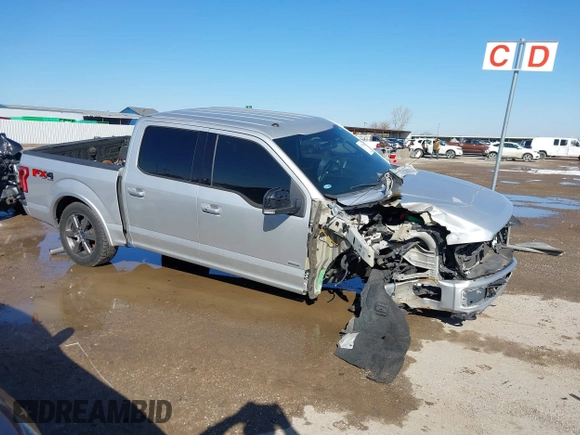 2017 Ford F-150 XL with VIN 1FTEW1EG8HKD16021, listed as a IAAI auction lot 41751766 with 1 mi miles. Bid and sale history available at carsss.com. Image 14.