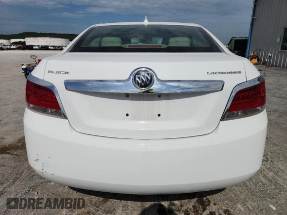 2010 Buick LaCrosse CX with VIN 1G4GB5EG9AF169942, listed as a Copart auction lot 61646885 with 85,323 mi miles and Salvage title. Bid and sale history available at DreamBid. Image 6.