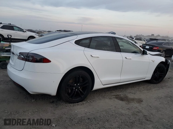 2016 Tesla Model S 70 kWh Battery with VIN 5YJSA1E19GF151945, listed as a Copart auction lot 83851454 with 74,473 mi miles and Non Repairable. Bid and sale history available at carsss.com. Image 3.