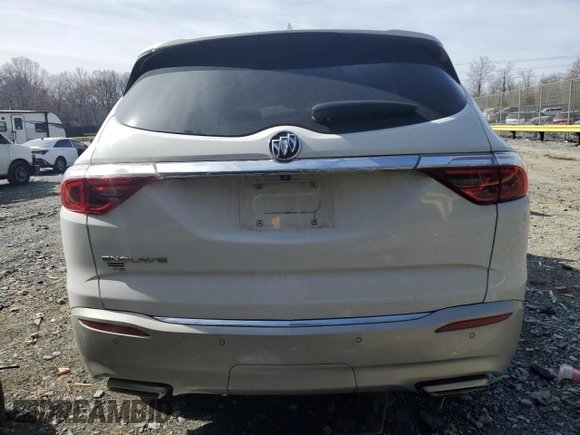 2022 Buick Enclave Essence with VIN 5GAERBKWXNJ108220, listed as a Copart auction lot 48430925 with 63,633 mi miles and Salvage Title. Bid and sale history available at carsss.com. Image 6.