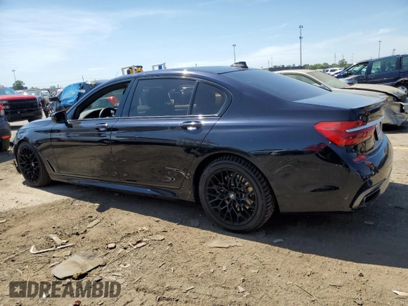 2019 BMW 7 Series 750i xDrive с VIN WBA7F2C57KB240392, выставлен на аукционе Copart как лот 58296274 с пробегом 44 676 миль миль и Списание • Salvage title. История ставок и продаж доступна на DreamBid. Изображение 2.