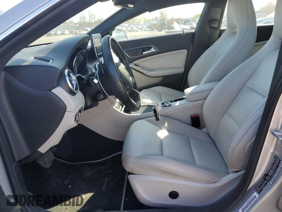 2015 Mercedes-Benz CLA 250 with VIN WDDSJ4GB8FN184304, listed as a Copart auction lot 53331265 with 101,096 mi miles and Salvage Title. Bid and sale history available at DreamBid. Image 7.