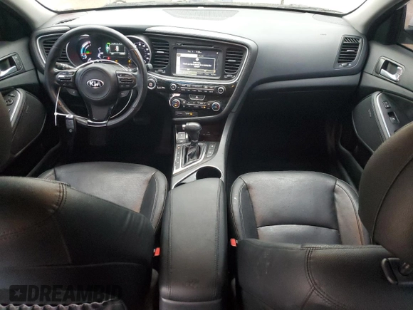 2016 Kia Optima Hybrid EX with VIN KNAGN4AD5G5091835, listed as a Copart auction lot 47883175 with 115,250 mi miles and Salvage Title. Bid and sale history available at carsss.com. Image 8.