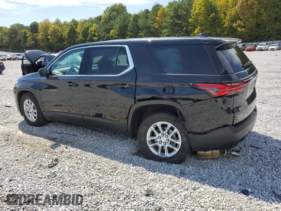 2022 Chevrolet Traverse LS with VIN 1GNEVFKW6NJ161179, listed as a Copart auction lot 70237594 with 31,170 mi miles and Salvage Title. Bid and sale history available at carsss.com. Image 2.