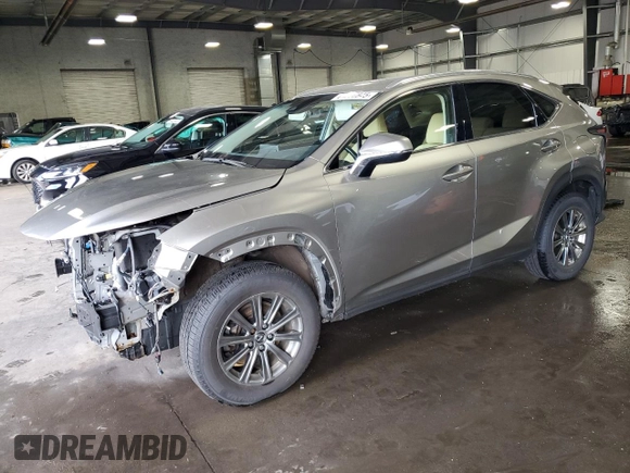2018 Lexus NX 300 with VIN JTJBARBZXJ2149301, listed as a Copart auction lot 64666845 with 87,546 mi miles and Non repairable. Bid and sale history available at DreamBid. Image 1.