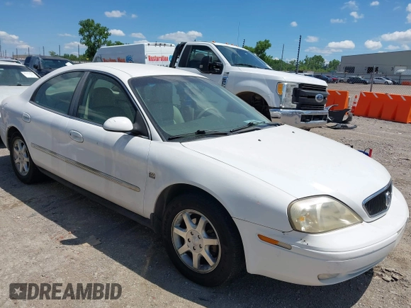2000 Mercury Sable LS Premium with VIN 1MEFM55S3YA608752, listed as a IAAI auction lot 42391598 with 199,256 mi miles and . Bid and sale history available at DreamBid. Image 1.