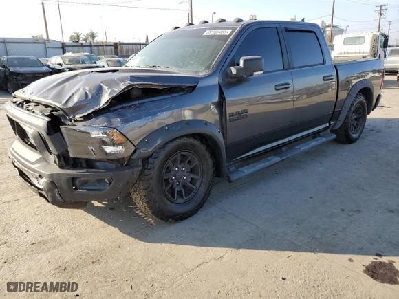 2018 Ram 1500 Rebel with VIN 1C6RR7YT1JS161619, listed as a Copart auction lot 50810955 with 49,567 mi miles and Salvage Title. Bid and sale history available at carsss.com. Image 1.