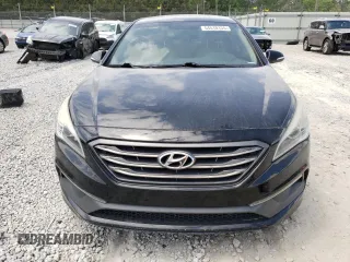 2015 Hyundai Sonata 2.4L Sport with VIN 5NPE34AF9FH061091, listed as a Copart auction lot 54510155 with 233,664 mi miles and Clean Title. Bid and sale history available at carsss.com. Image 5.