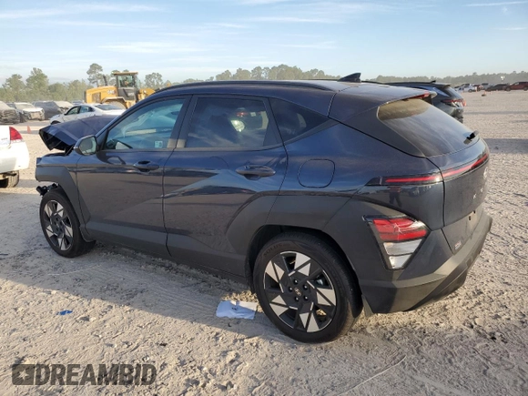 2024 Hyundai Kona SEL with VIN KM8HB3AB4RU046429, listed as a Copart auction lot 67695904 with 9,300 mi miles and Salvage Title. Bid and sale history available at carsss.com. Image 2.