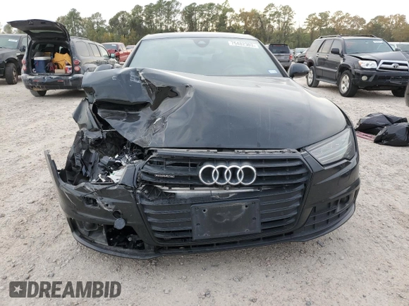 2017 Audi A7 Prestige with VIN WAU22AFC7HN012202, listed as a Copart auction lot 75482303 with 0 mi miles. Bid and sale history available at carsss.com. Image 5.