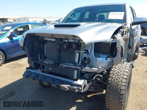 2021 Toyota Tacoma SR5 with VIN 3TMAZ5CN5MM156116, listed as a IAAI auction lot 42017208 with 34,410 mi miles and . Bid and sale history available at DreamBid. Image 6.