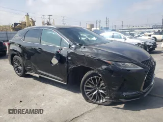 2021 Lexus RX with VIN 2T2YGMDA3MC059852, listed as a Copart auction lot 59737534 with 42,631 mi miles and Salvage Title. Bid and sale history available at carsss.com. Image 4.